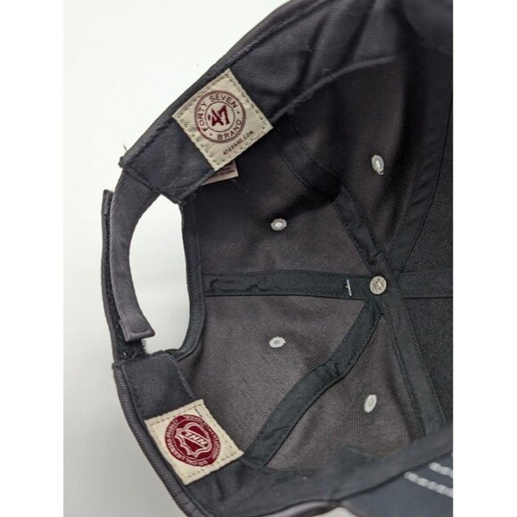 Pittsburgh Penguins Hat Cap One Size NHL Hockey Embroidered Black Adjustable - Picture 5 of 8